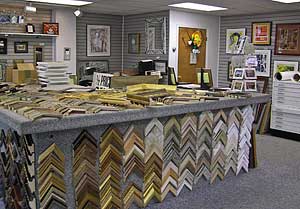 Custom picture framing